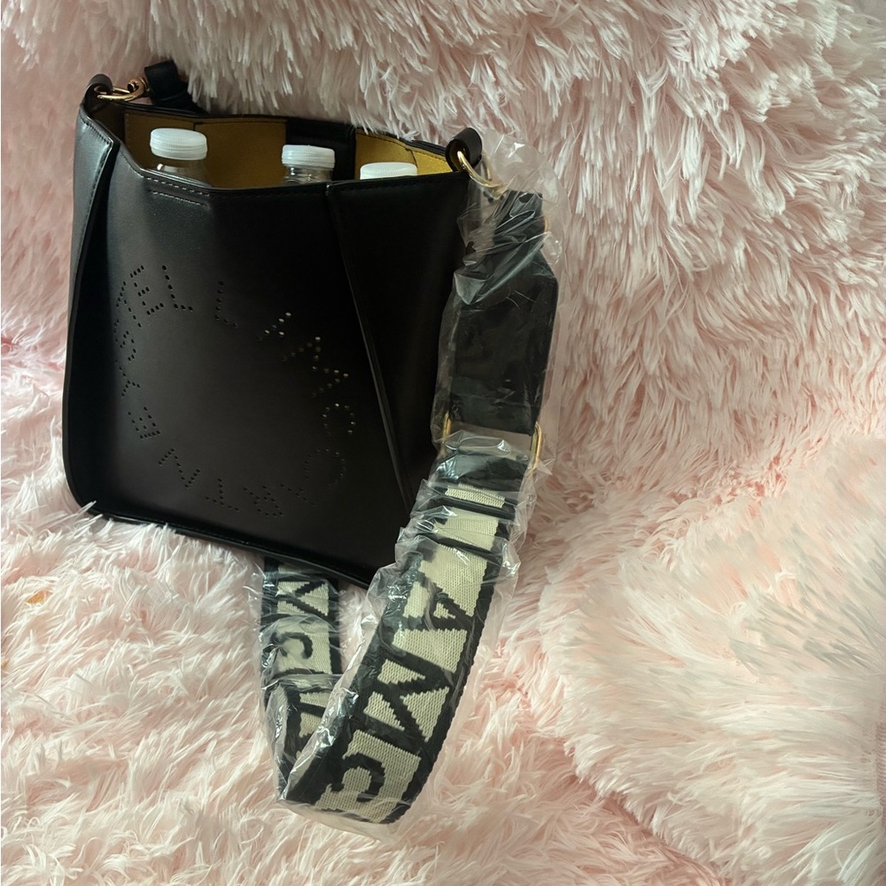 Stella McCartney Mini Faux Leather Crossbody Bag with dust cover - Picture 12 of 12
